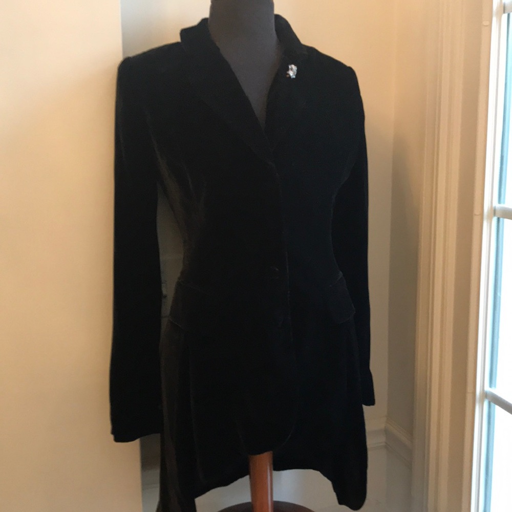 Zelda velvet silk jacket